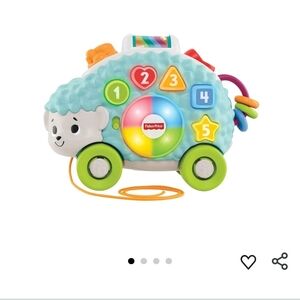 Fisher-Price Colorful Hedgehog Pull Toy